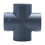 Raccord PVC pression en croix ø25 mm