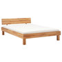 Voir la diapositive 3 : LISA DESIGN Bonnie - cadre de lit - 160x200 cm - chêne massif