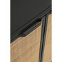 Voir la diapositive 6 : Paris Prix Buffet 2 Portes  Rickey  89cm Noir & Naturel