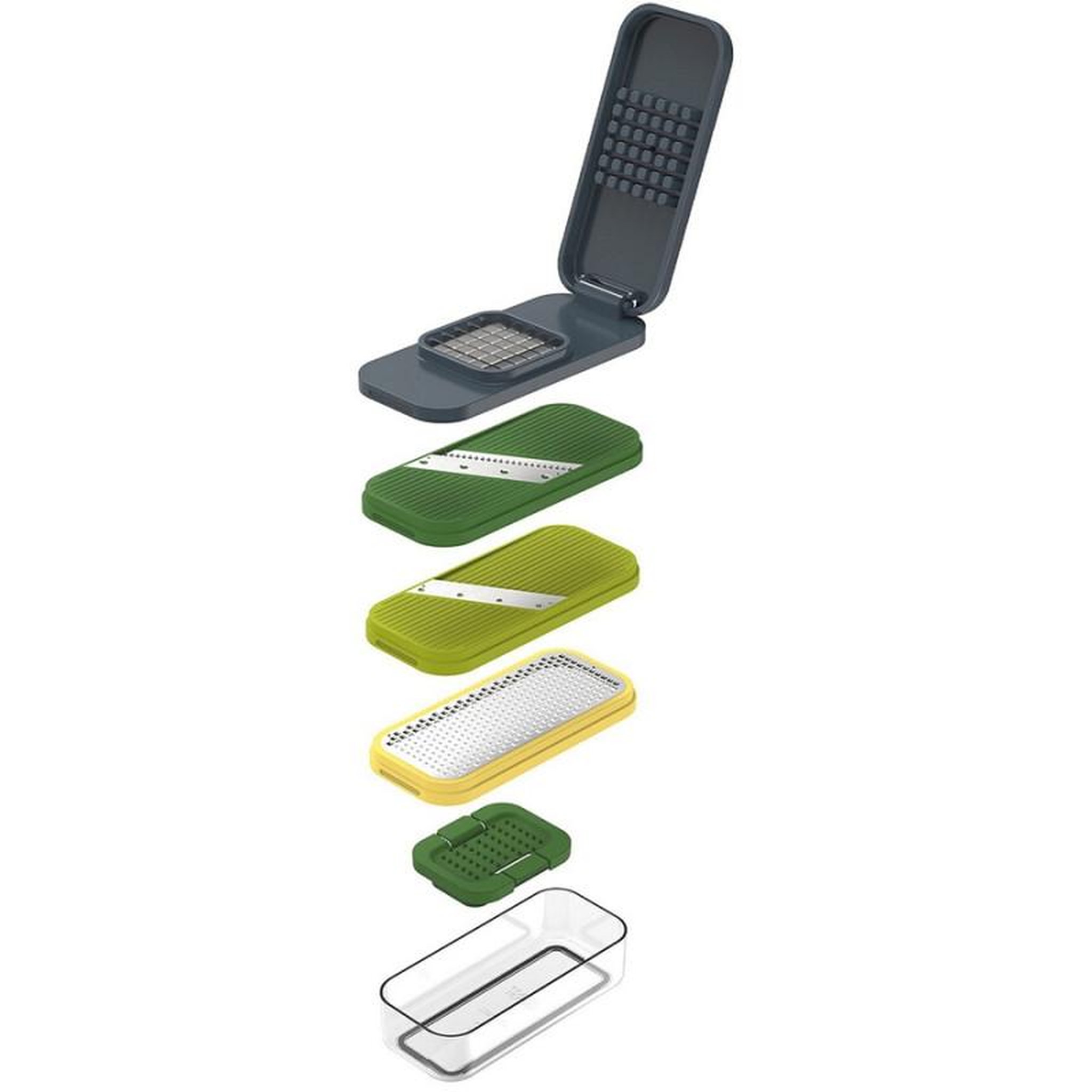 Joseph Joseph Accessoire de cuisine Joseph Joseph Multi Prep Compact 4 en 1 Set pour hacher, raper et trancher