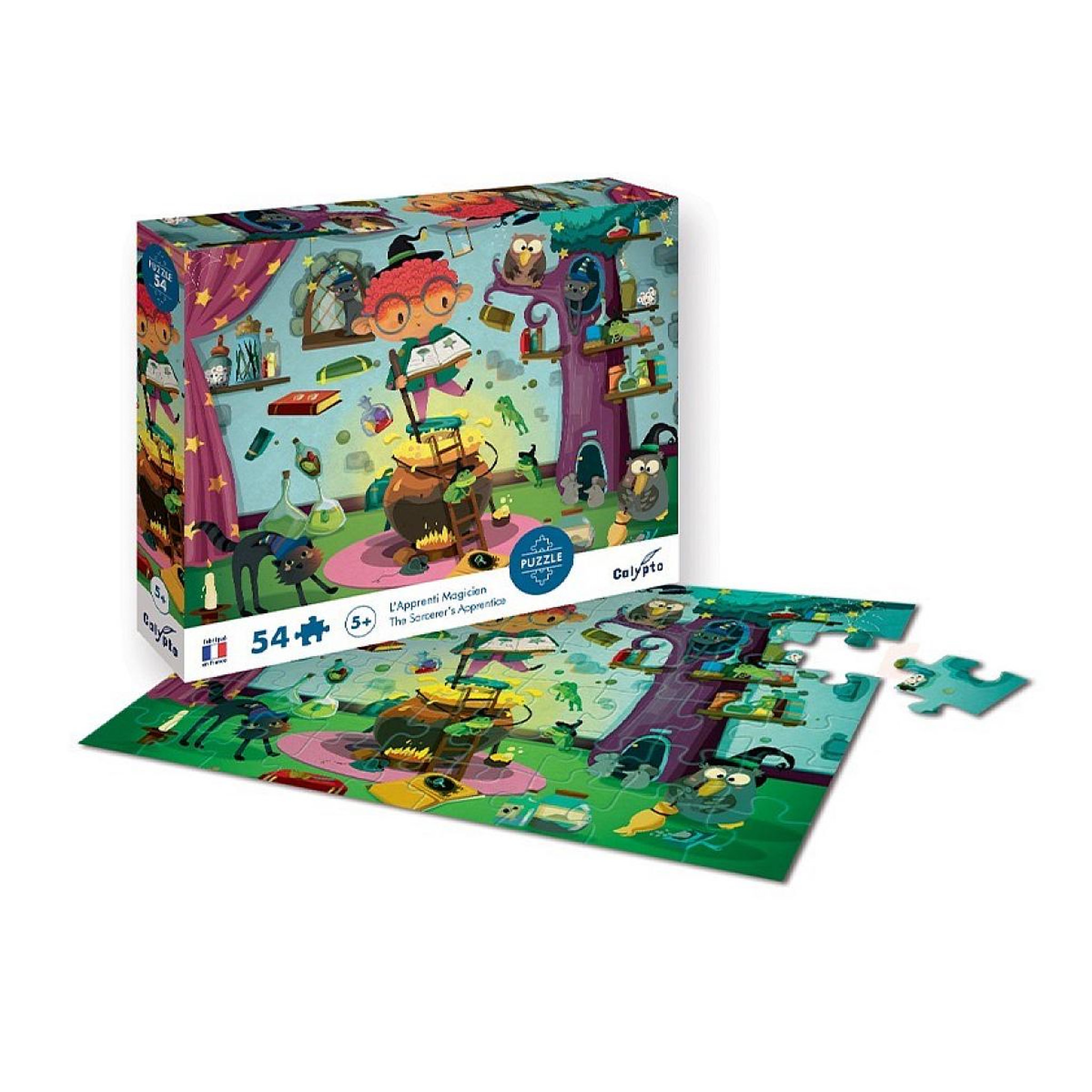 Sentosphere Puzzle calypto L apprenti magicien 54 pcs