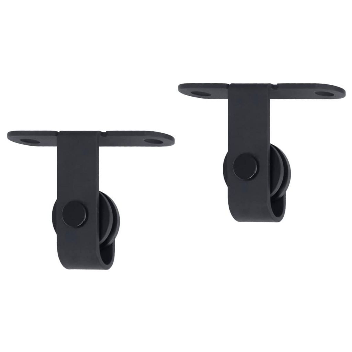 VIDAXL Kit mini de porte d'armoire coulissante Acier au carbone 200 cm