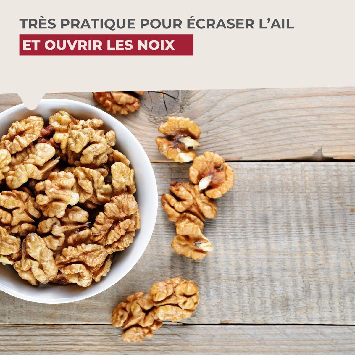 Fackelmann Attendrisseur à viande en aluminium 22 cm Fackelmann Basic