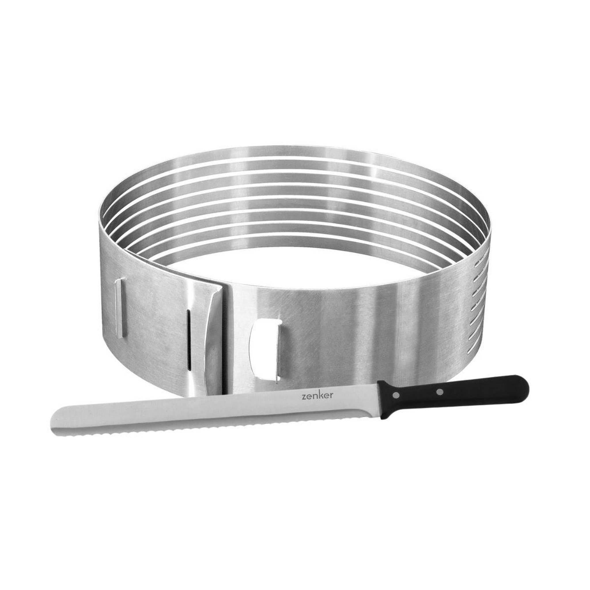 ZENKER Ensemble de 2 ustensiles de pâtisserie pour layer cakes zenker