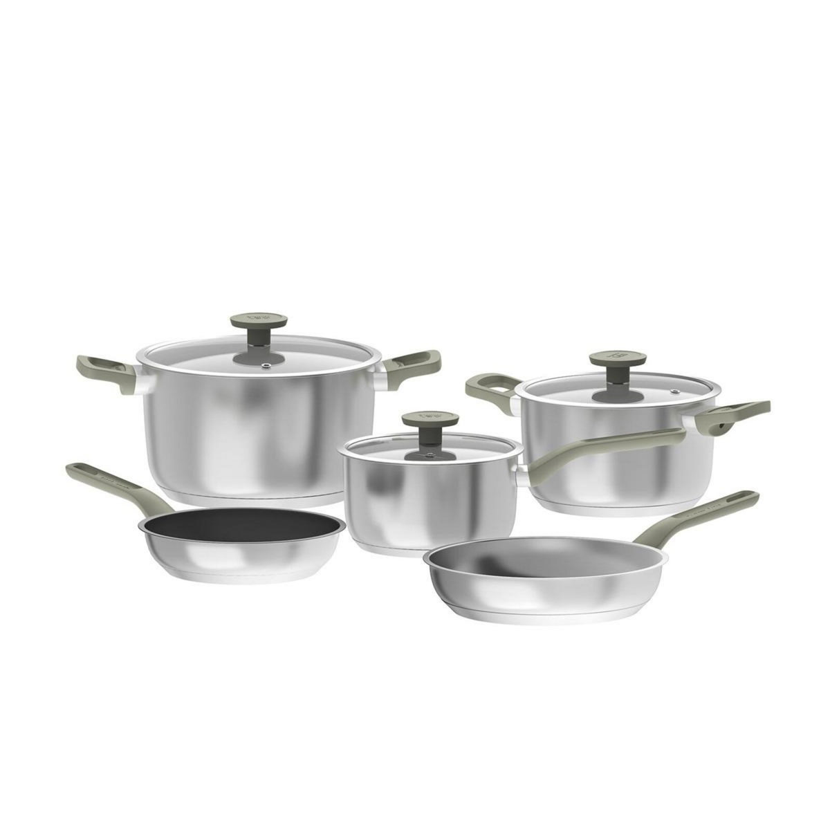 Berghoff Batterie de cuisine 5 pièces - 3950637