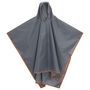 Voir la diapositive 2 : VIDAXL Poncho de pluie avec capuche design 2 en 1 gris et orange