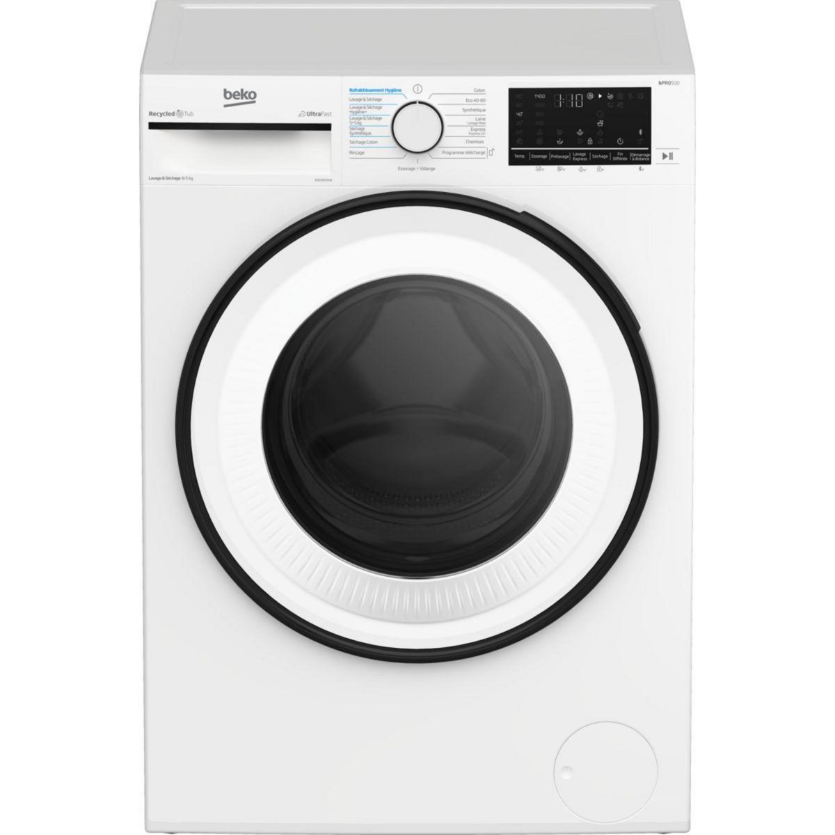 Beko Lave linge séchant hublot B3D58545W
