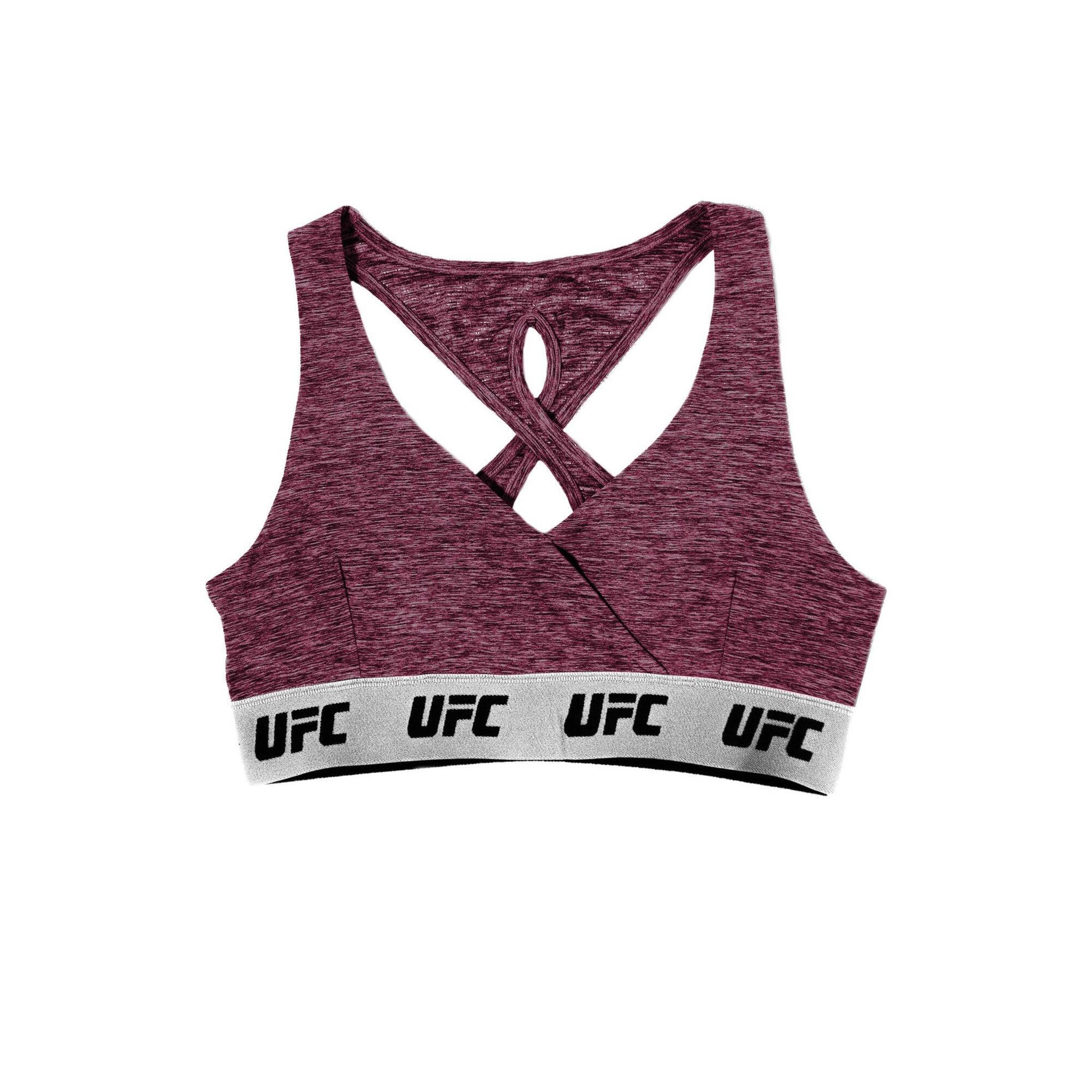 Voir la diapositive 1 : UFC Brassière à bretelles de sport et de crossfit - Femme - UFC - Violet - Taille S