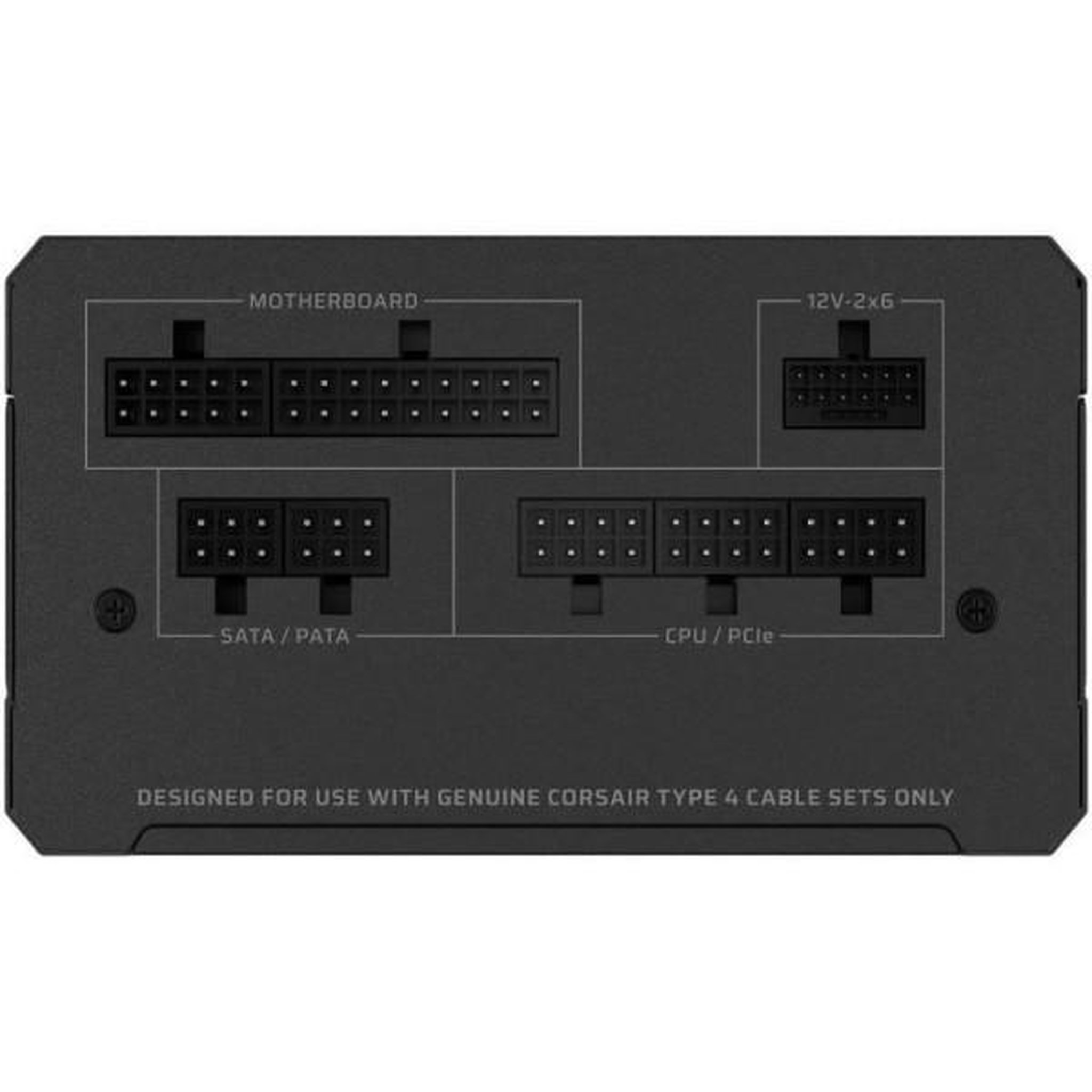 Voir la diapositive 2 : Corsair Alimentation PC - CORSAIR - CP-9020295-EU - RMe Series RM750e ATX Fully Modular Cybenetics Gold Power Supply