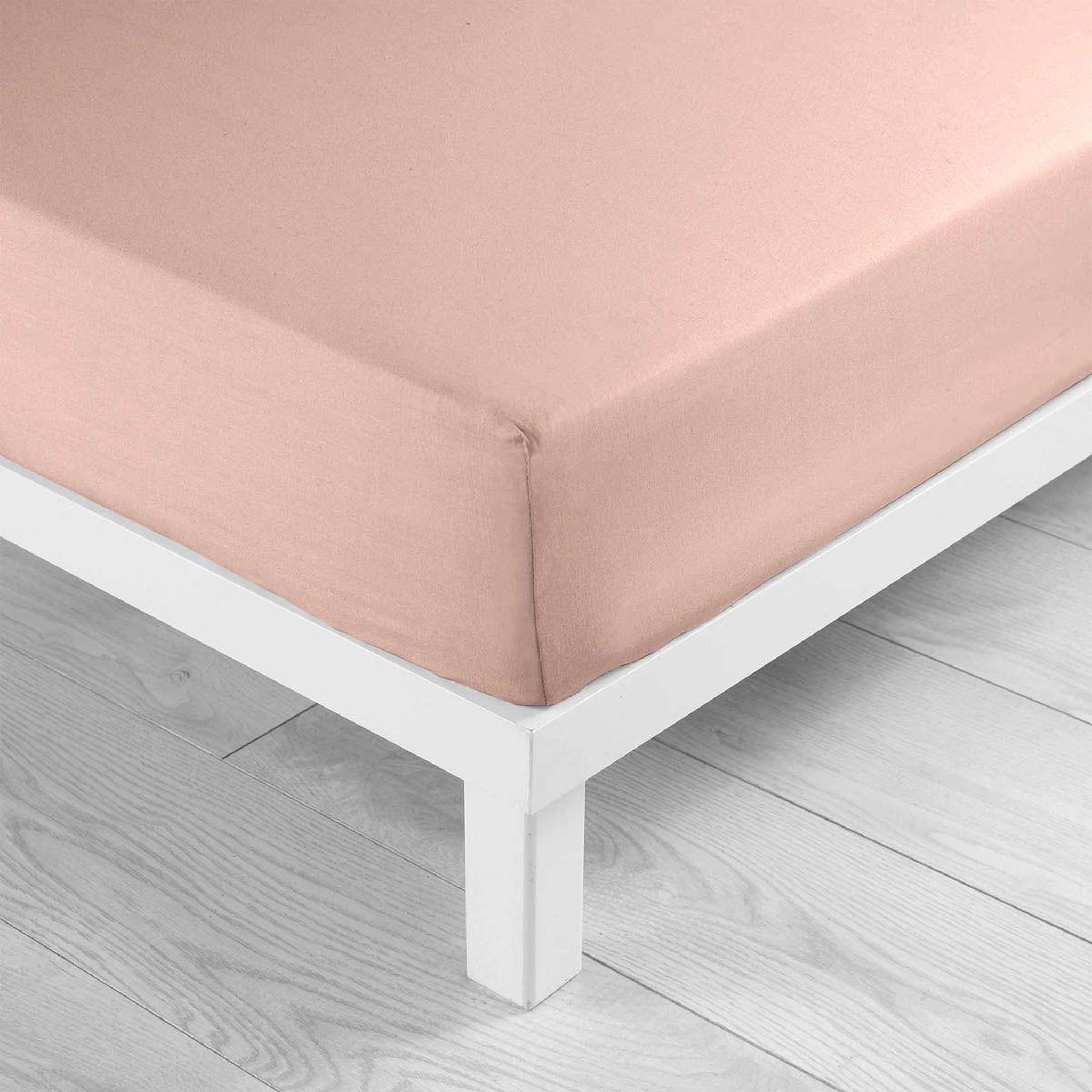 Voir la diapositive 2 : Douceur d'Intérieur Drap housse  lina  180x200cm rose