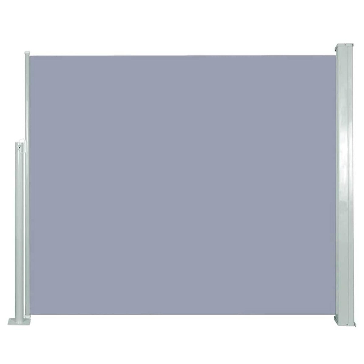 VIDAXL Auvent lateral retractable 120 x 300 cm Gris