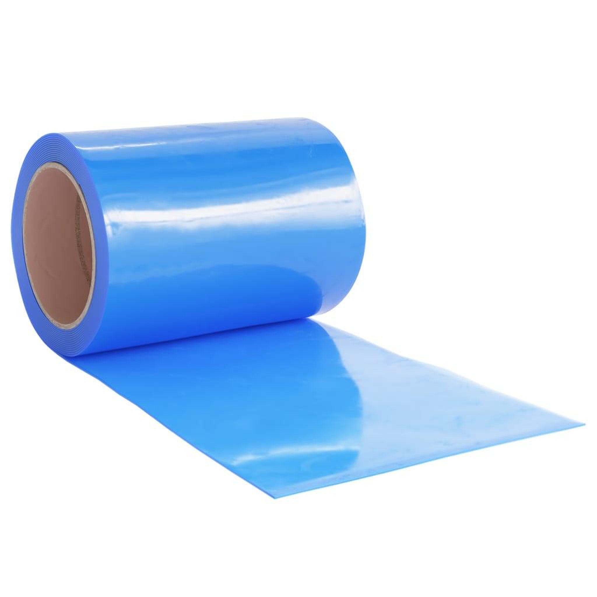 Voir la diapositive 4 : VIDAXL Rideau de porte bleu 300 mmx2,6 mm 10 m PVC