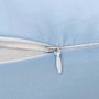 Voir la diapositive 2 : VIDAXL Coussin de grossesse en forme de J 54x(36 43) cm Bleu