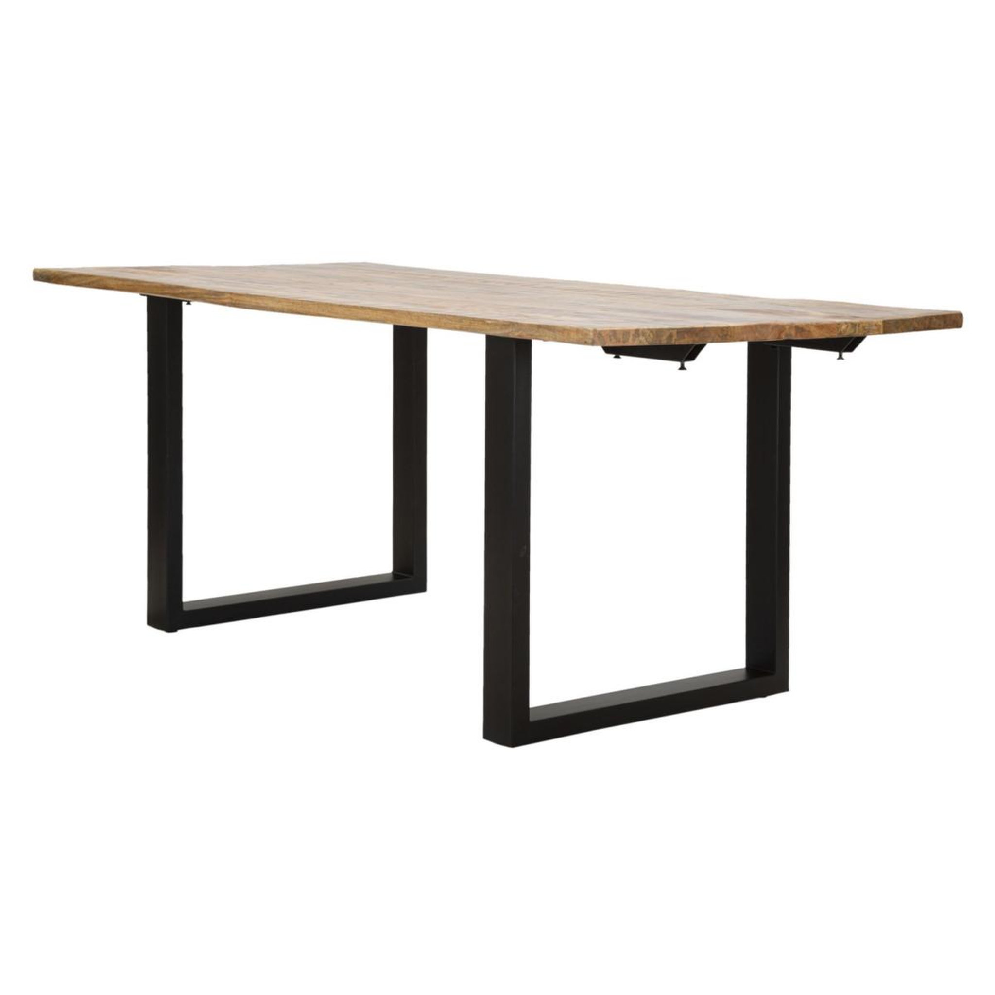 Voir la diapositive 4 : Paris Prix Table à manger extensible en bois  mango  180-280cm naturel