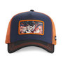Voir la diapositive 2 : CAPSLAB Casquette homme trucker en canvas de coton Dragon Ball Z Goku
