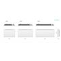 Voir la diapositive 6 : KALIA Radiateur électrique fonte 1000w - bat-ht10pxga