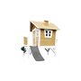Voir la diapositive 4 : Axi House AXI Crooked Robin Maisonnette marron blanc Toboggan Gris
