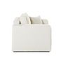 Voir la diapositive 2 : BEST MOBILIER Topaze - fauteuil - en tissu velours relief