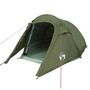 Voir la diapositive 4 : VIDAXL Tente de camping tunnel 2 personnes vert olive impermeable