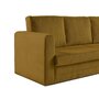 Voir la diapositive 4 : BEST MOBILIER Marilia - canapé 3 places - convertible déplimousse - en velours côtelé