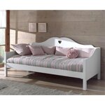 Paris Prix Pack - Lit Banquette Enfant & Sommier  Amori  90x200cm Blanc