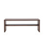 Voir la diapositive 2 : Paris Prix Table Basse Design  Telemarket  100cm Marron