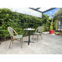 Voir la diapositive 3 : Paris Prix Ensemble Table de Jardin & 2 Chaises  Bistro  60cm Vert