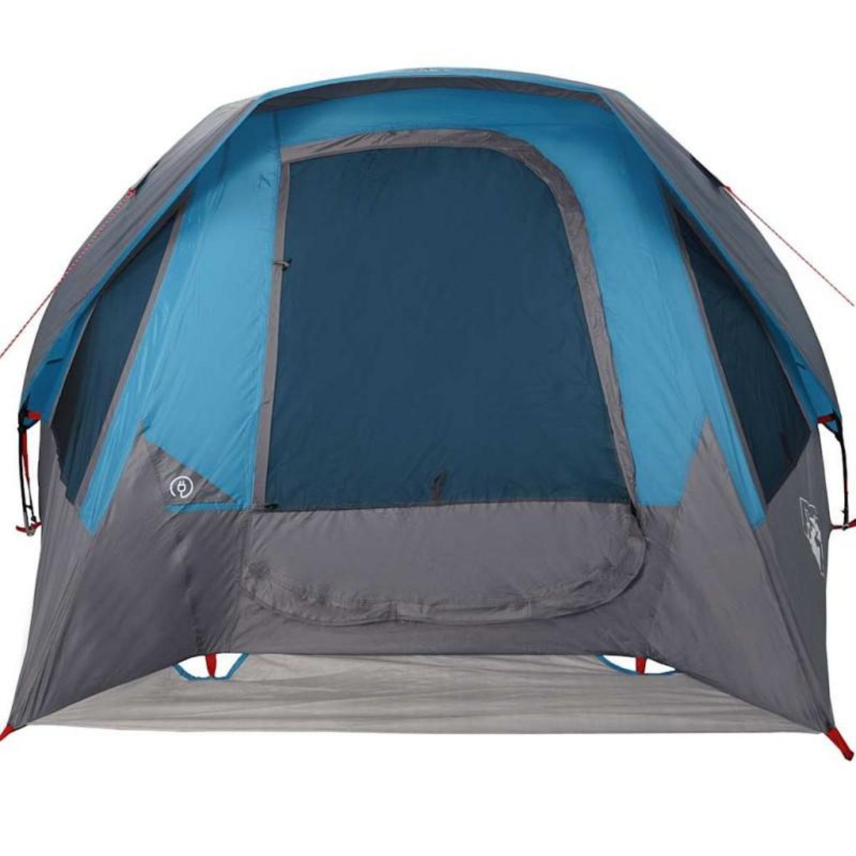 VIDAXL Tente de cabine familiale 6 personnes bleu imperméable
