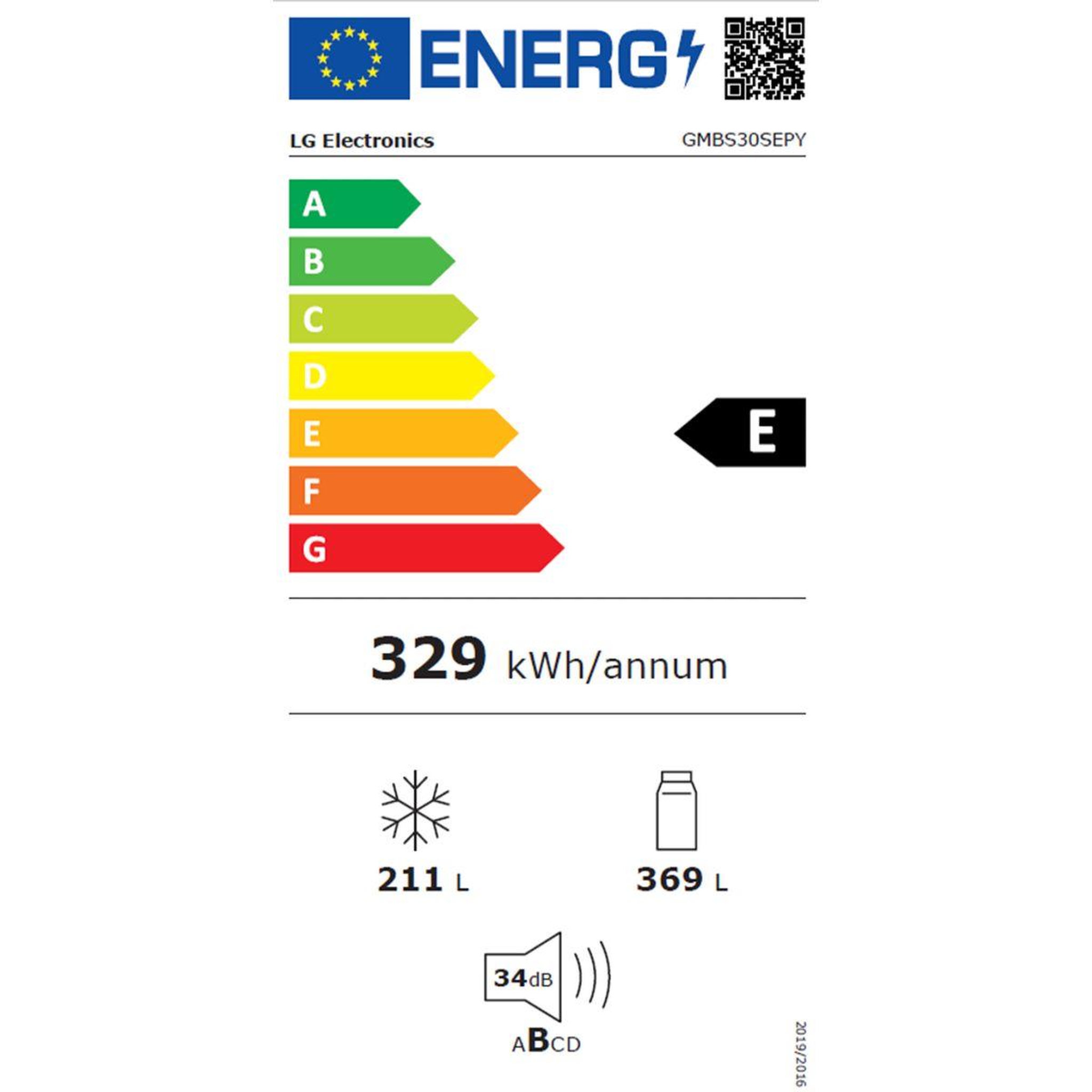 Voir la diapositive 6 : LG Réfrigérateur multi portes gmbs30sepy