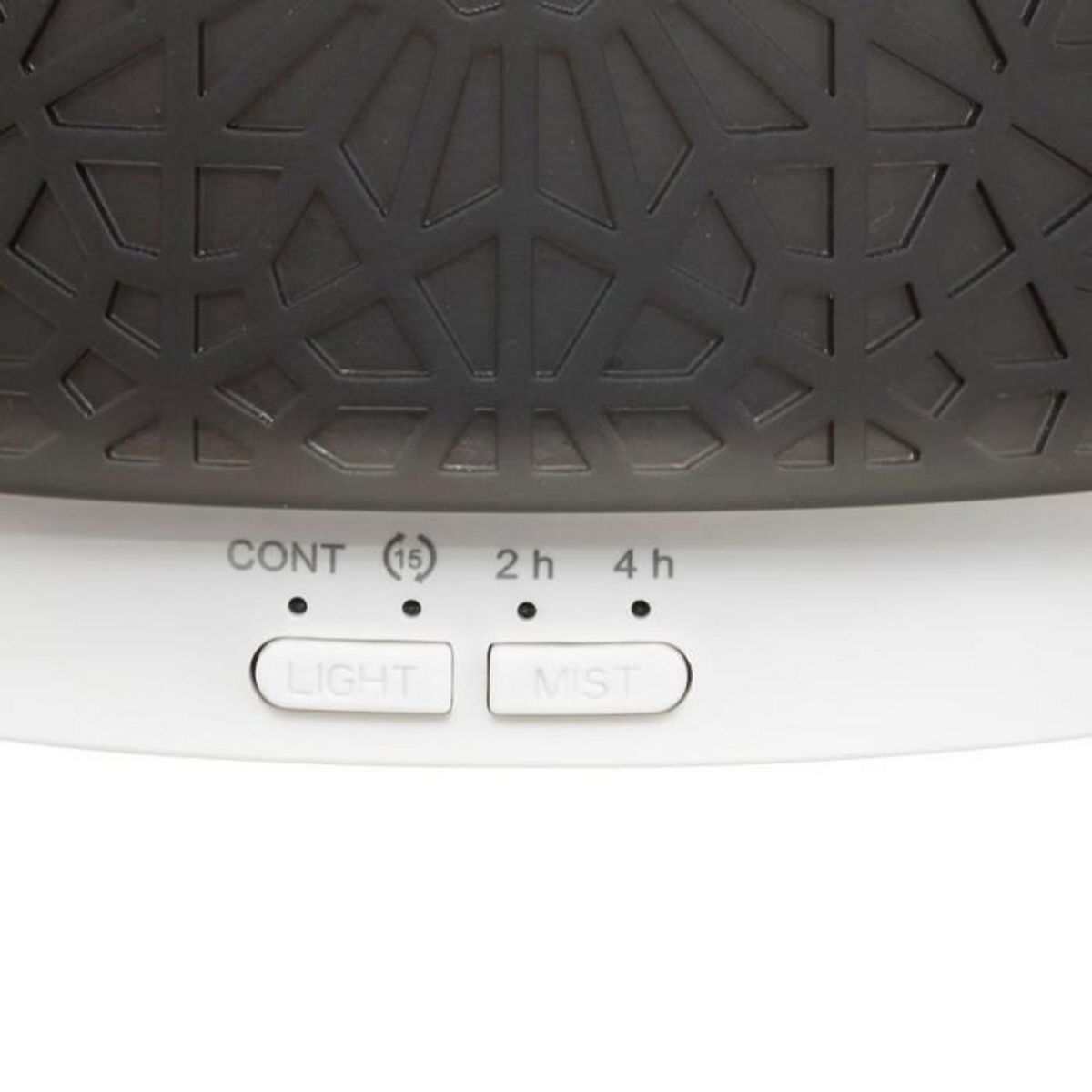 ATMOSPHERA Diffuseur d'Huile Essentielle à Motifs  Elsy  100ml Noir