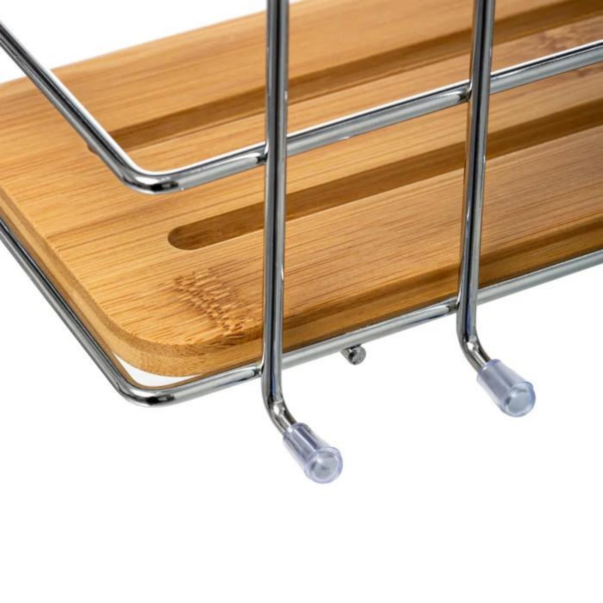 FIVE Panier Rectangle de Douche  Ventouse  19cm Naturel