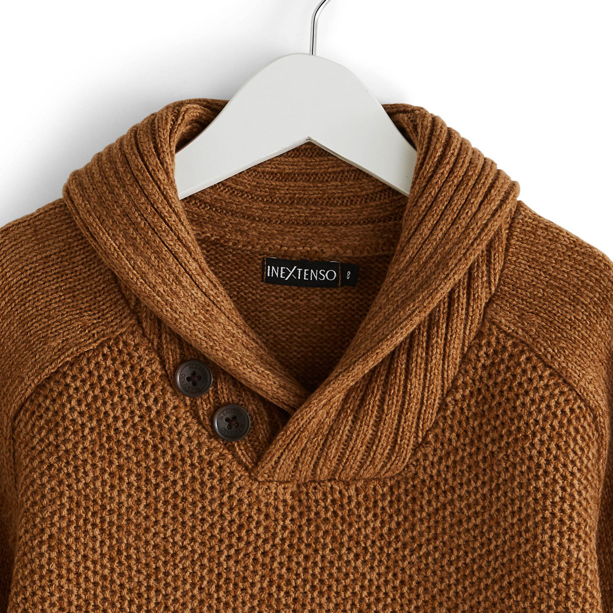 IN EXTENSO Pull col chale garçon