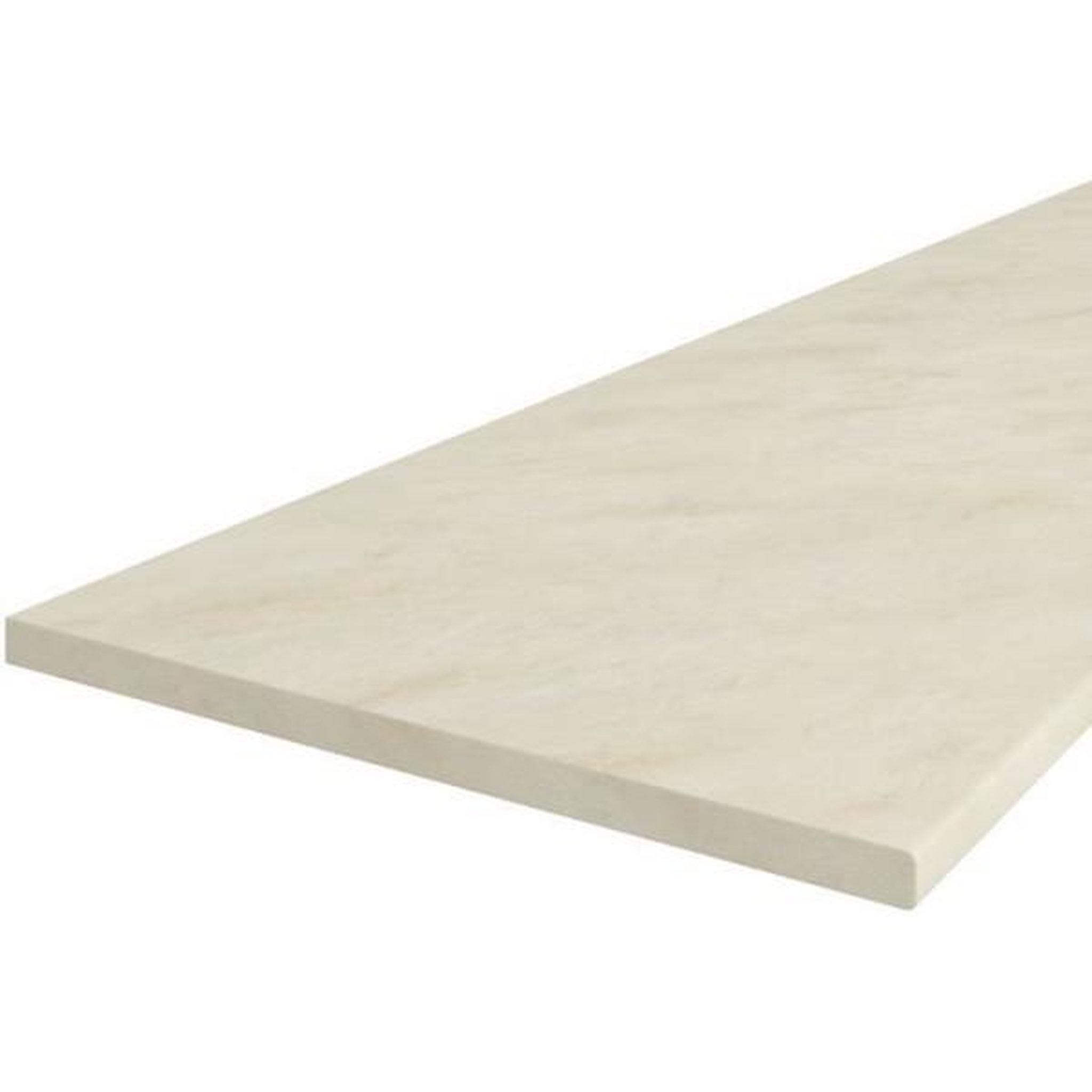 Voir la diapositive 5 : MARKET24 CHAMONIX Plan de travail Stratifié - L 180 cm - Ep 28 mm - Beige mat