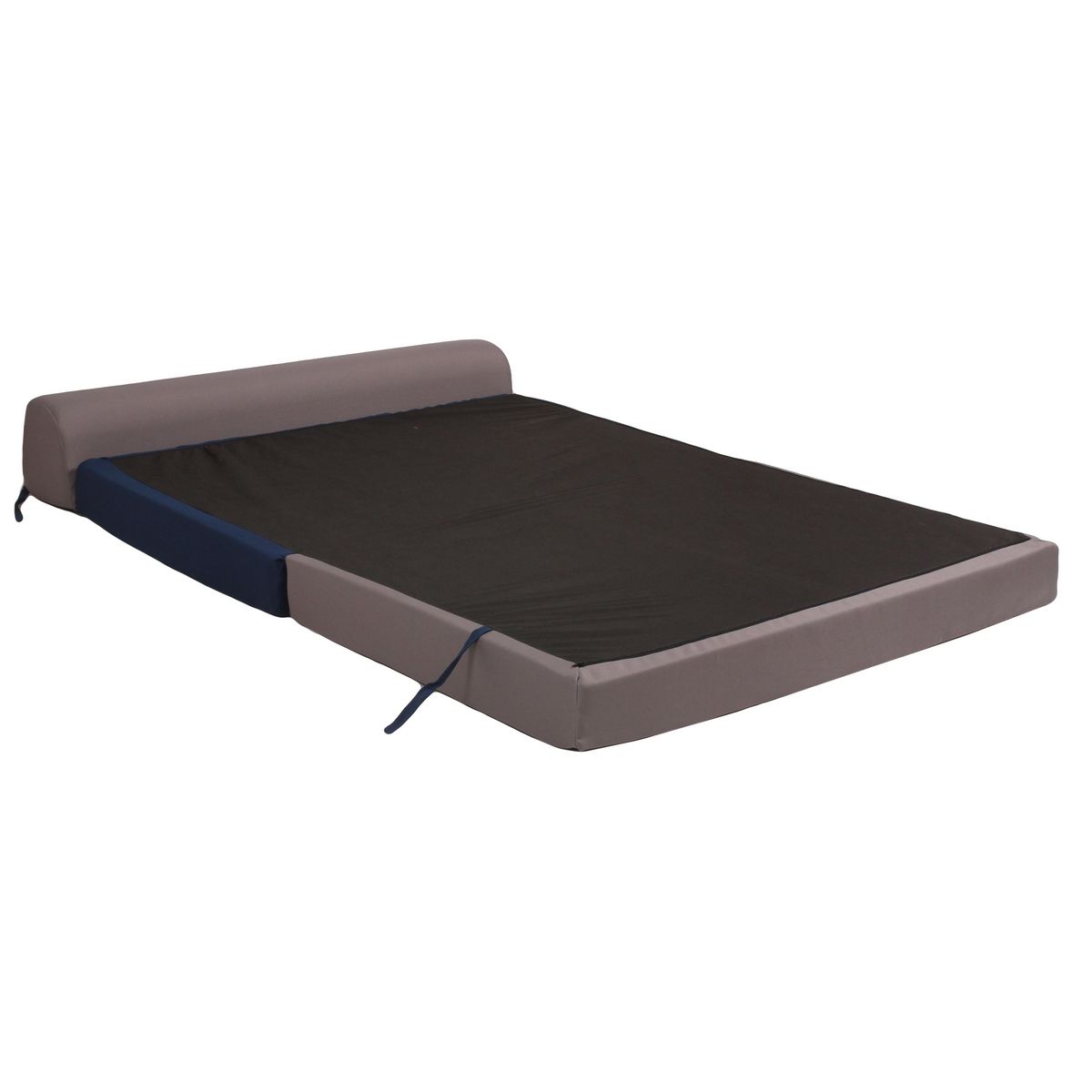 Chauffeuse 2 places tissu bicolore DUETTO