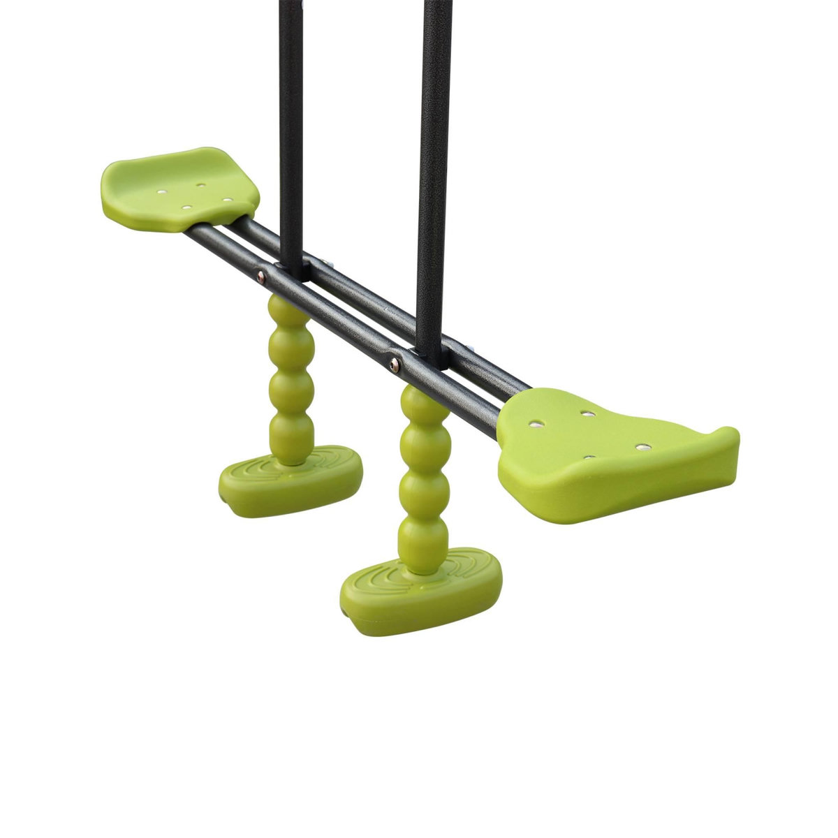 SWEEEK Aire de jeux Naroit en bois de pin avec 1 face à face et 2 balançoires