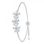 Voir la diapositive 1 : SC CRYSTAL Bracelet fleurs par SC Crystal orné de Zirconium