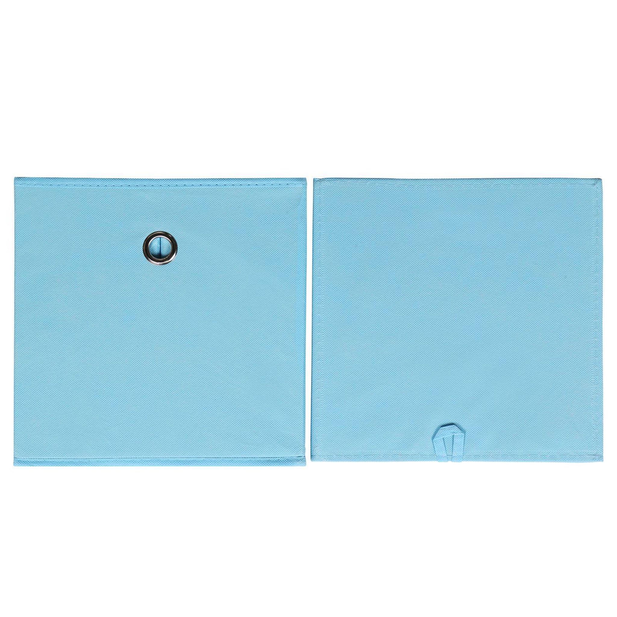 Voir la diapositive 4 : IDIMEX Lot de 2 boîtes de rangement ELA, en tissu