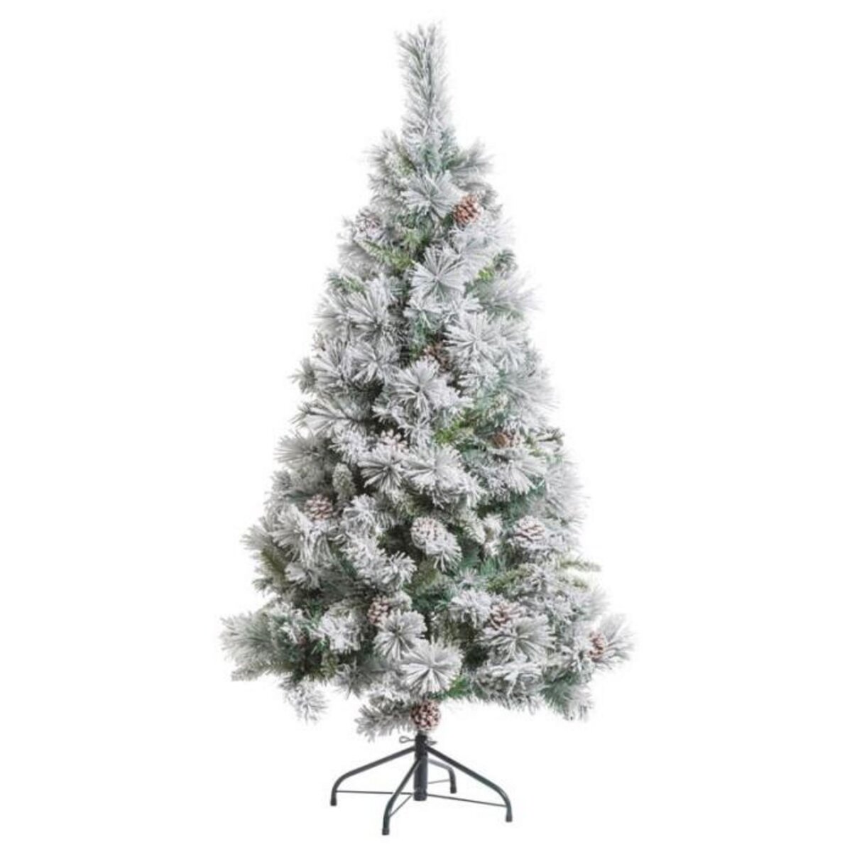 FEERIC LIGHT & CHRISTMAS Sapin de Noël Enneigé  Minnesota  210cm Blanc