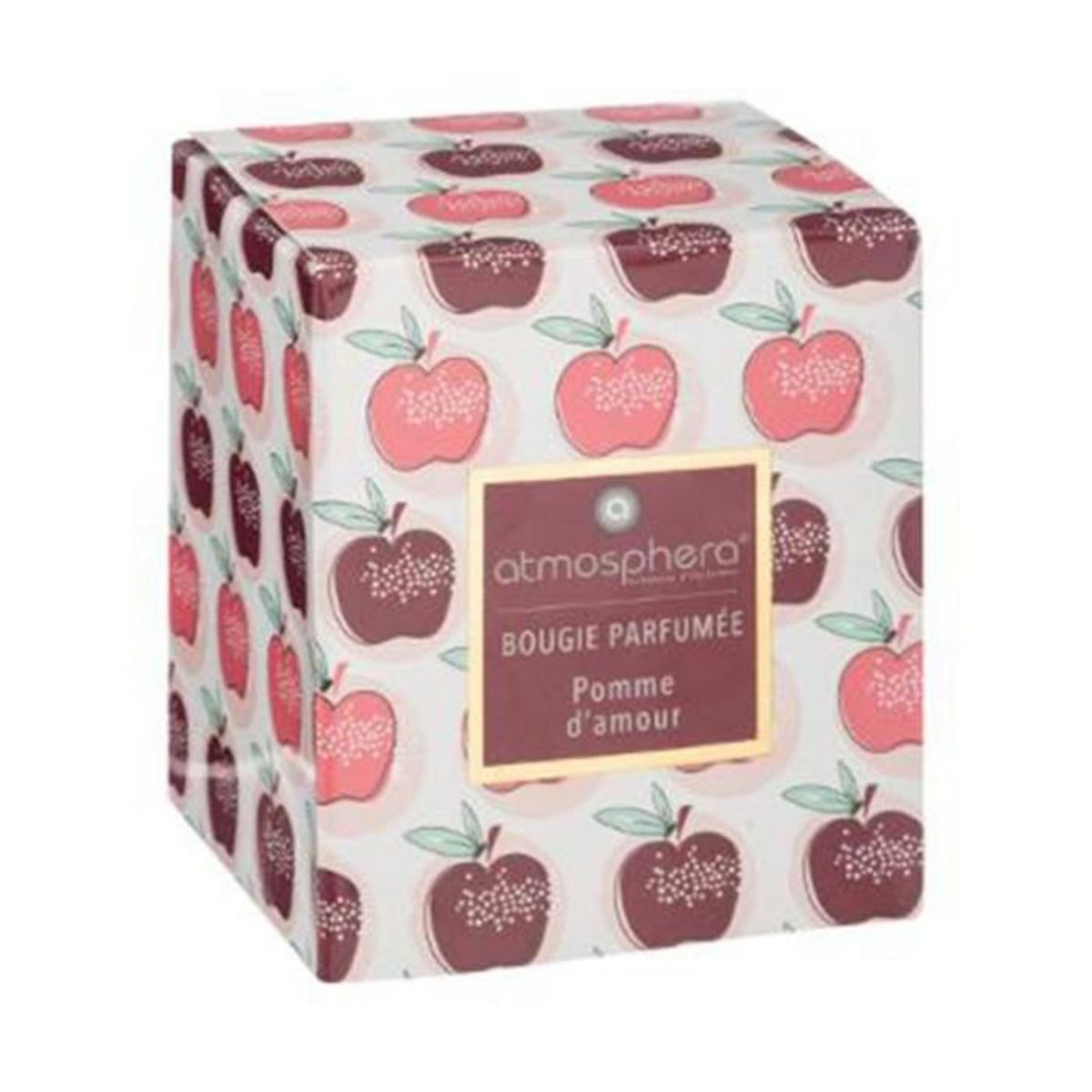 ATMOSPHERA Bougie Parfumée en Verre  Neda  110g Pomme d'Amour