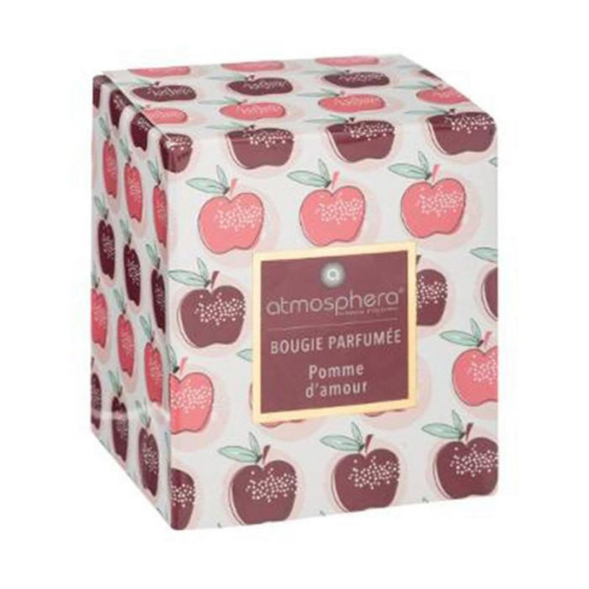 ATMOSPHERA Bougie Parfumée en Verre  Neda  110g Pomme d'Amour