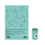 Paris Prix Lot de 4 Recharges  20 Sacs à Excréments  21cm Lavande