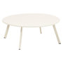 Voir la diapositive 1 : HESPERIDE Table basse de jardin ronde SAONA