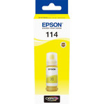 Epson Cartouche d'encre Bouteille d'Encre Ecotank 114 Jaune (Yellow) - C13T07B340
