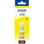 Voir la diapositive 1 : Epson Cartouche d'encre Bouteille d'Encre Ecotank 114 Jaune (Yellow) - C13T07B340
