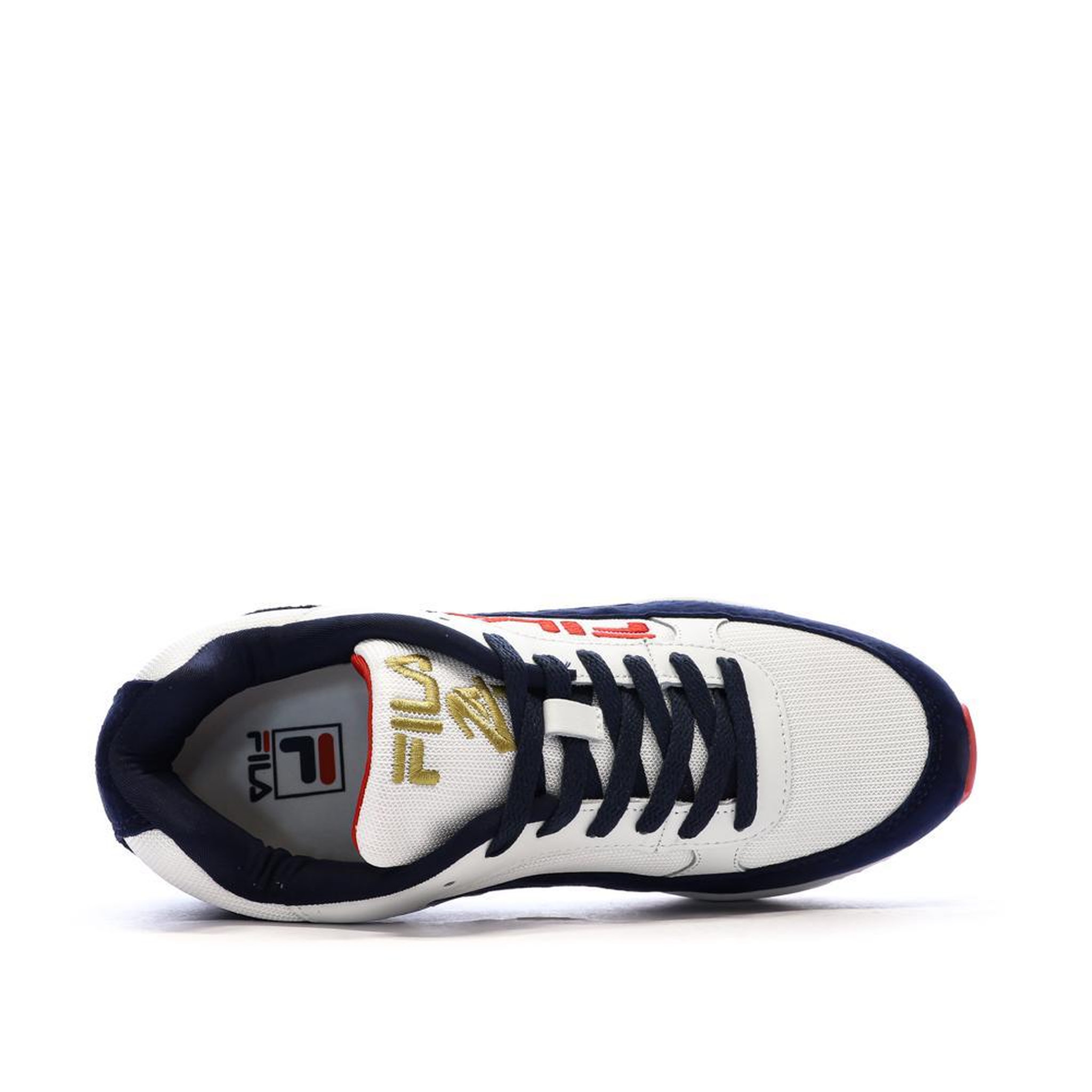 Voir la diapositive 4 : FILA Baskets Blanc/Noir Homme Fila Skyrunner