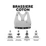 EVERLAST Lot de 3 Brassières coton femme