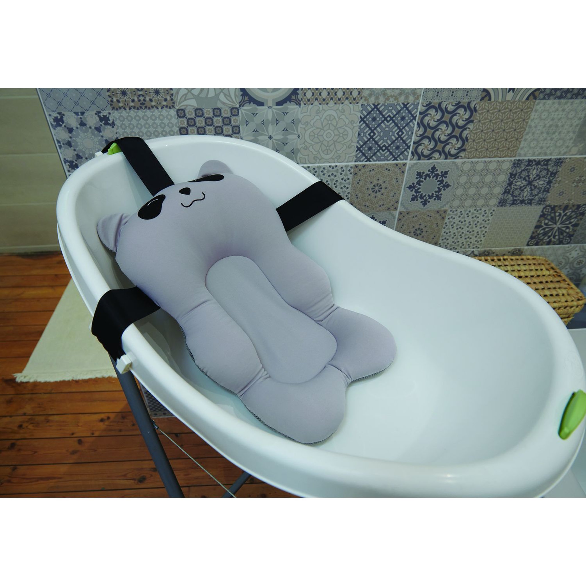 Voir la diapositive 5 : TINEO Coussin de bain Panda