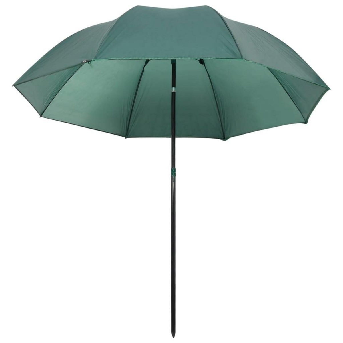 VIDAXL Parapluie de peche Vert 220x193 cm