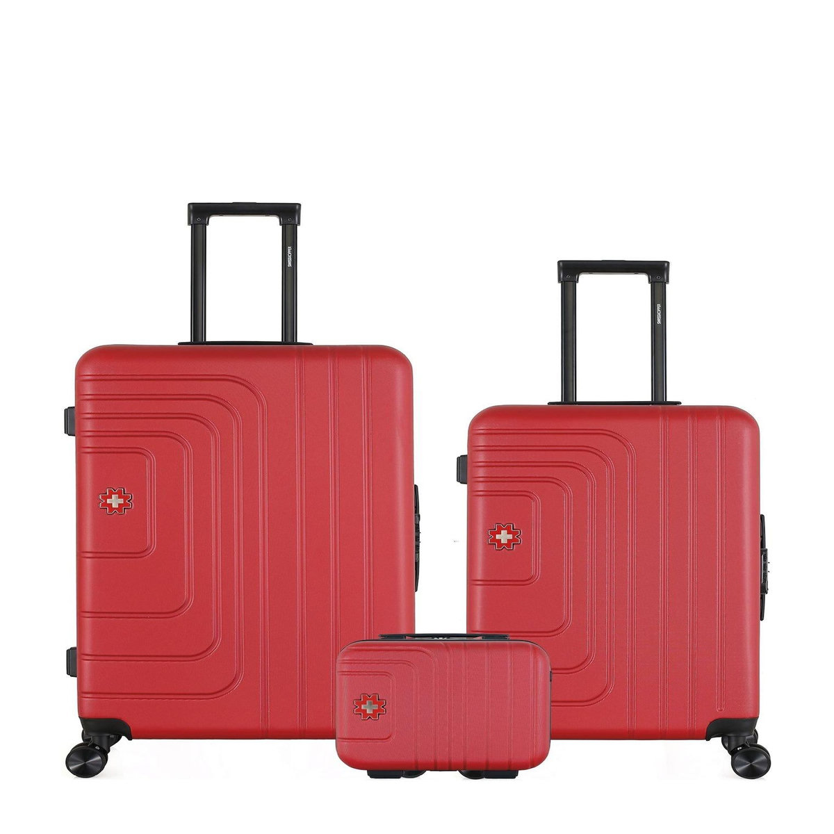 SWISS KOPPER SWISS KOPPER - LOT DE 3 - Valises grand format, weekend et vanity RUTI