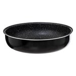 FIVE Sauteuse en Aluminium  Amovible  24cm Noir